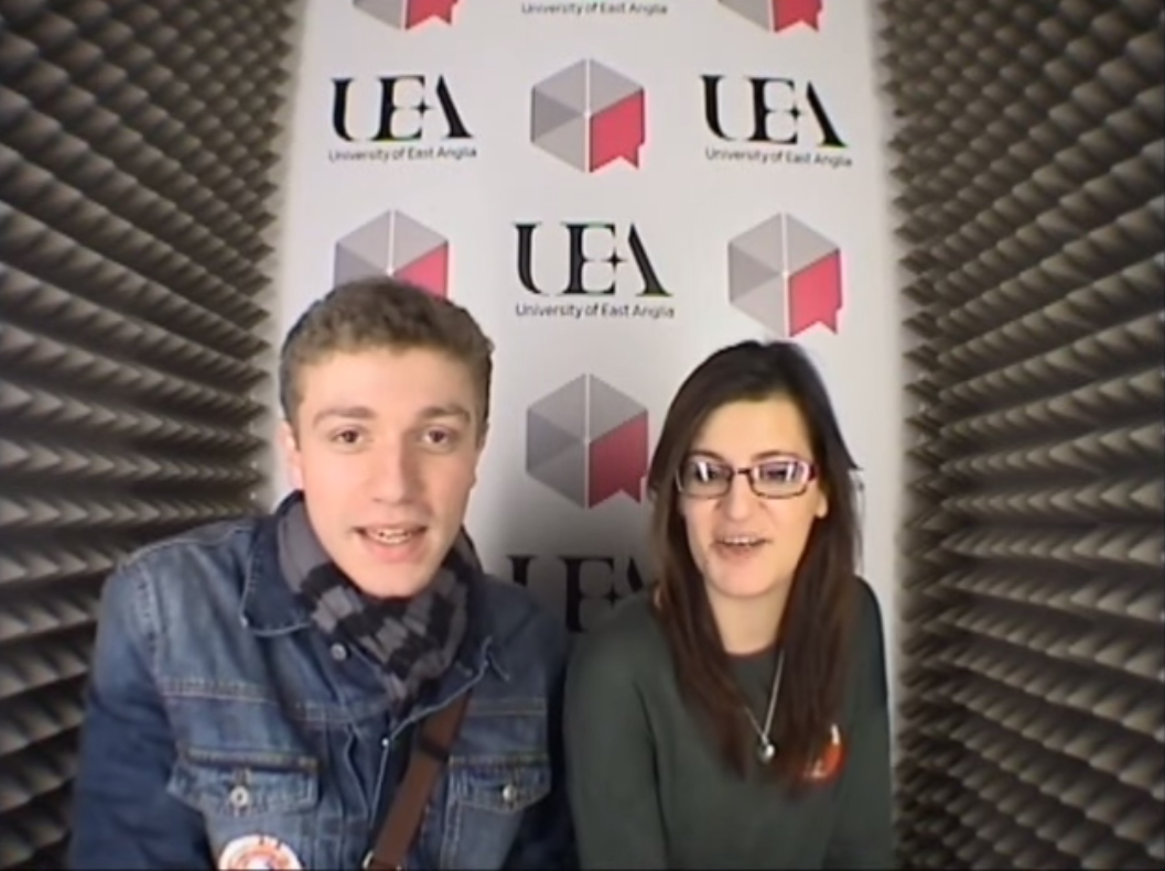 Election Diary Room at UEA